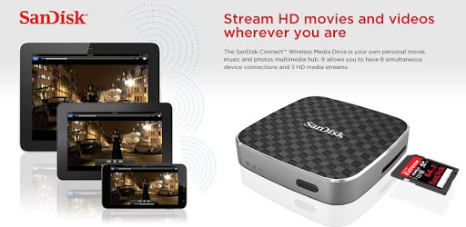 SanDisk Wireless Media Drive PC screenshot SanDisk Wireless Media Drive PC screenshot