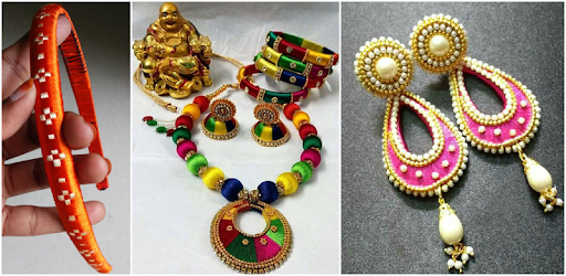 Silk Thread Jewellery Designs PC screenshot
