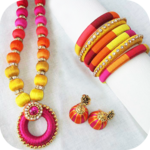 Silk Thread Jewellery Designs for PC
