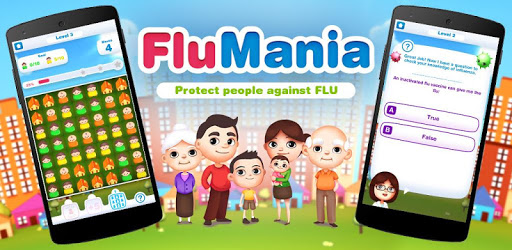 FluMania: Fun educational puzzle game - Match 3 PC screenshot