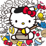 Sanrio characters coloring icon