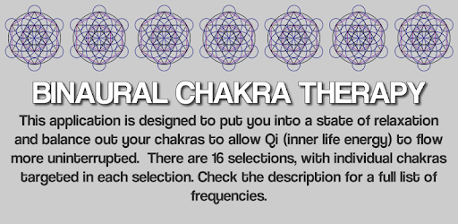 Binaural Chakra Therapy PC screenshot