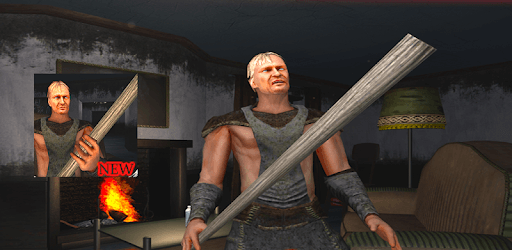 scared grandpa horror game PC screenshot