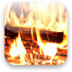 Natural Fireplace: Ambient Fire Sounds icon