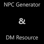 D&D 5E NPC Generator and DM Resource icon