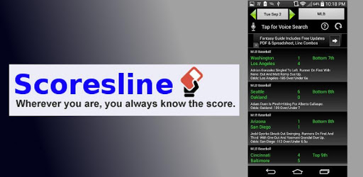 Scoresline PC screenshot