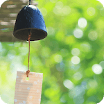 Summer sound comfortable sleep icon
