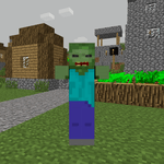 ZombieTown Minecraft Wallpaper for PC