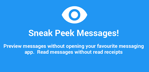 Sneak Peek messages PC screenshot Sneak Peek messages PC screenshot