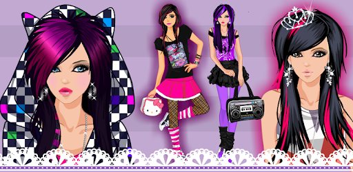 ❤Emo dress up game❤ PC screenshot
