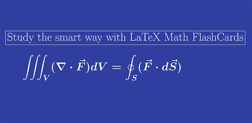 LaTeX Math FlashCards PC screenshot
