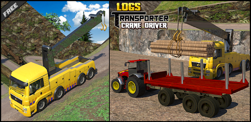 Log Transporter Crane Driver PC screenshot