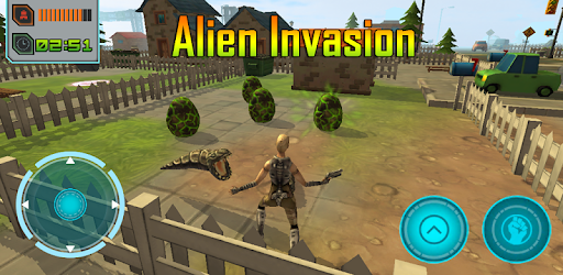 Alien Invasion Adventure 3D PC screenshot