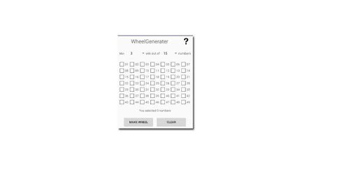 Lotto / Toto Wheel Generator (4D, 5D, 6D) PC screenshot Lotto / Toto Wheel Generator (4D, 5D, 6D) PC screenshot