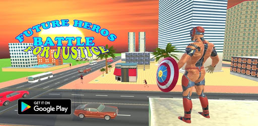 Superhero Captain Robot Flying Newyork City War PC screenshot