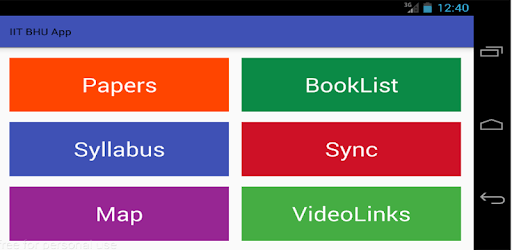 IIT BHU App PC screenshot IIT BHU App PC screenshot
