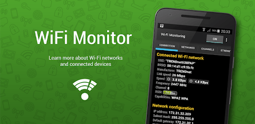 WiFi Monitor - analyzer of Wi-Fi networks PC screenshot