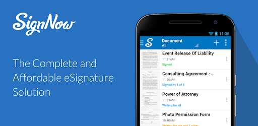 SignNow - Sign and Fill Docs PC screenshot