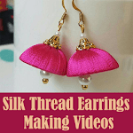 Silk Thread Earrings Making Video - Latest Designs for PC Silk Thread Earrings Making Video - Latest Designs for PC