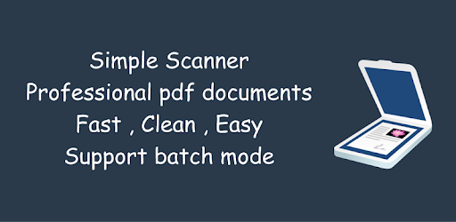 Simple Scan - Free PDF Scanner App PC screenshot