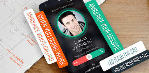 Caller ID Announcer - SMS Talker, LED Torch, SOS PC screenshot
