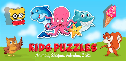 Kids Puzzles -  Animals, Shapes, Vehicles, Cake PC screenshot