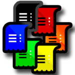 Receipt scanner - Num receipts icon