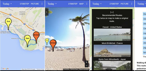 Virtual Travel Pedometer - Smanpo PC screenshot