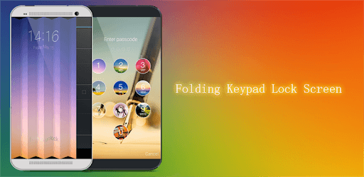 Folding Keypad Lock Screen PC screenshot Folding Keypad Lock Screen PC screenshot