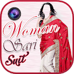 women saree suit photo montage for PC women saree suit photo montage for PC