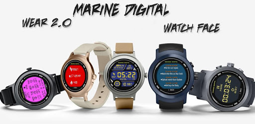 Watch Face - Marine Digital PC screenshot