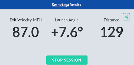 SmartPitch® Hands-Free w/ Launch Angle Exit Veloc PC screenshot