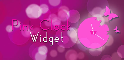Pink Widget Clock Pink Clock Widget for PC - Free Download & Install on Windows PC, Mac