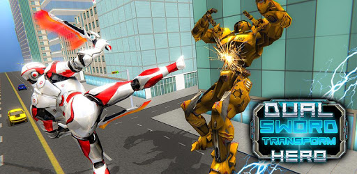Dual Sword Hero Robot Transforming 3D PC screenshot Dual Sword Hero Robot Transforming 3D PC screenshot