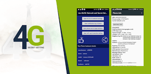 4G LTE/3G Network Secret Setting PC screenshot