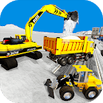 Snow Excavator Crane Simulator icon