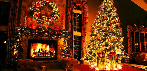 Christmas Fireplace Live Wallpaper PC screenshot
