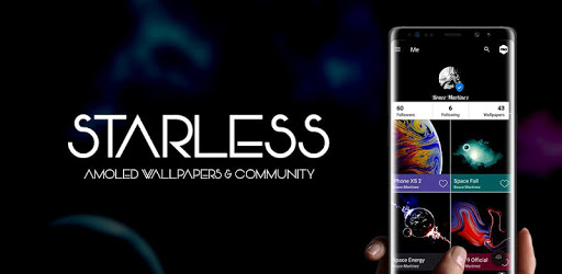Starless : AMOLED Wallpapers & Community PC screenshot