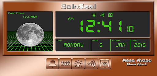 Moon Phase Alarm Clock PC screenshot Moon Phase Alarm Clock PC screenshot