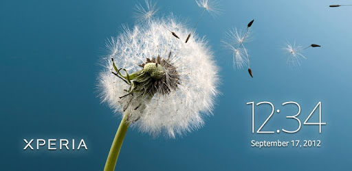 Digital Clock Widget Xperia PC screenshot