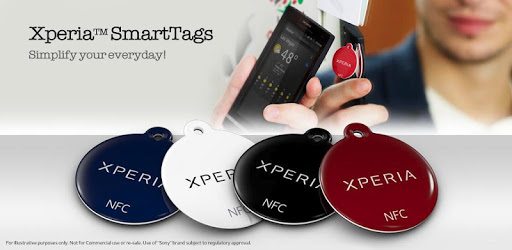 Xperia™ SmartTags PC screenshot