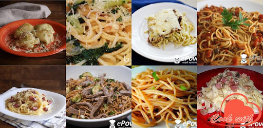 Spaghetti recipes PC screenshot