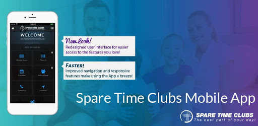 Spare Time Clubs Mobile App PC screenshot