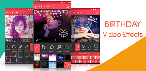 Birthday Photo Video Maker 2018 PC screenshot