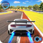Speed Racing Traffic Car 3D icon
