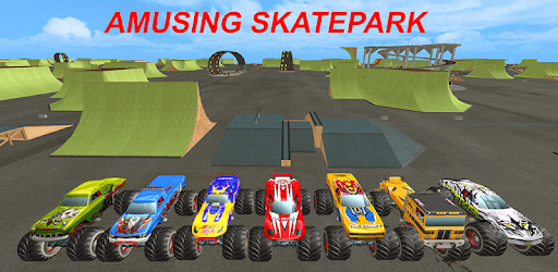 Crazy Monster Truck; Amusing Skatepark PC screenshot