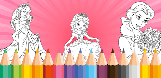 Coloring Book for Disney Princess - for girls game PC screenshot Coloring Book for Disney Princess - for girls game PC screenshot