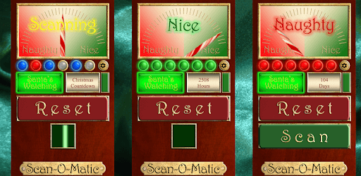 Santa Naughty or Nice ScanOMatic Scanner PC screenshot