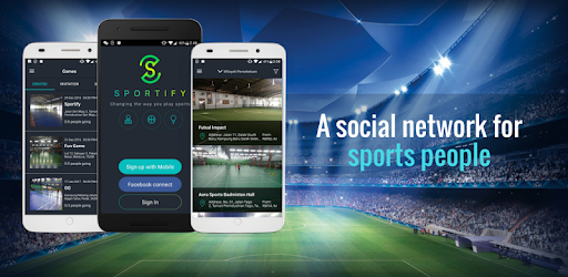 Sportify App PC screenshot Sportify App PC screenshot