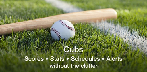 Cubs Baseball: Live Scores, Stats, Plays & Games PC screenshot